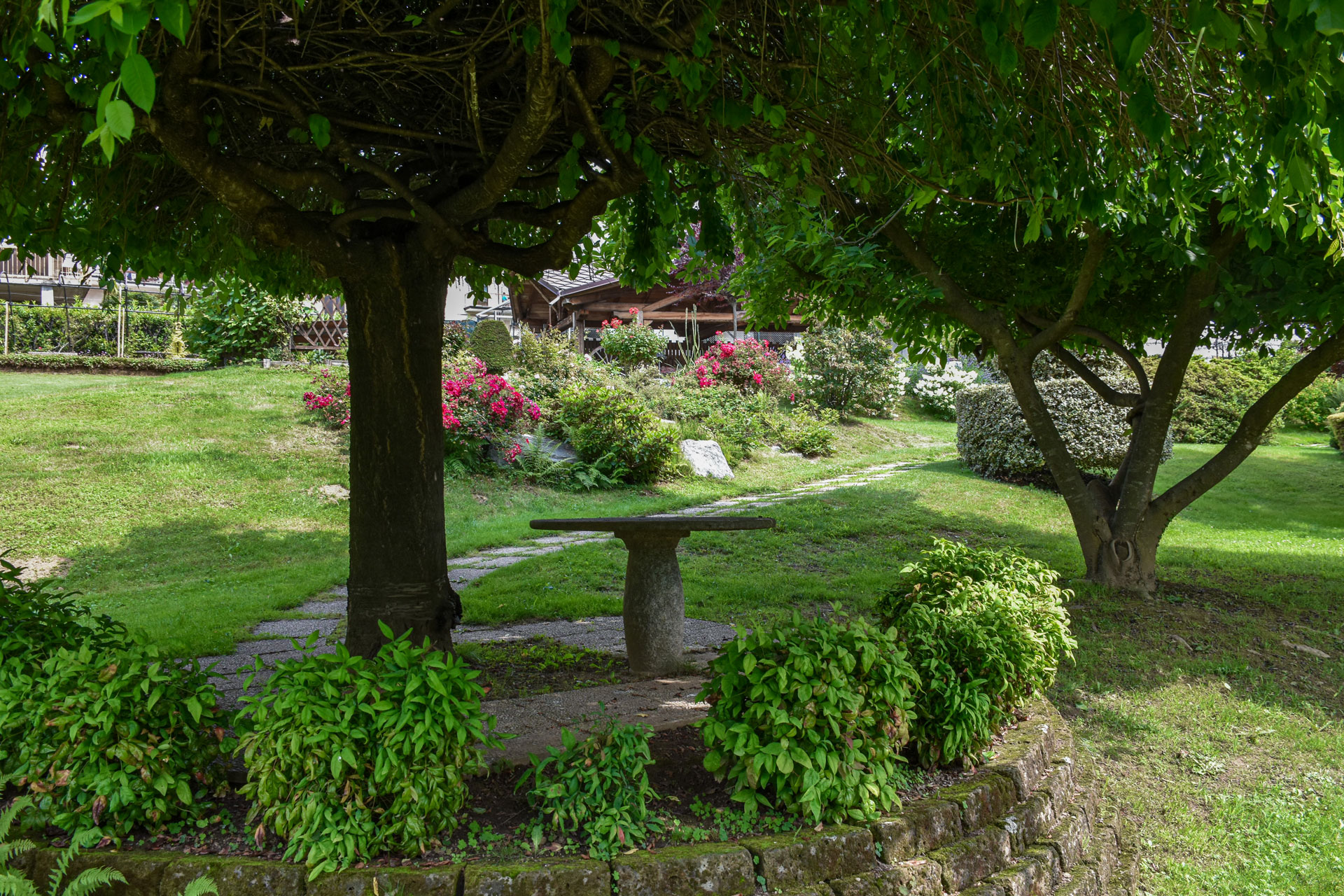 Parco naturale a Coassolo nelle Valli di Lanzo vicino Torino